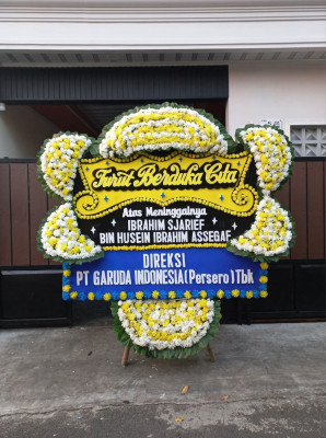 Papan Bunga Duka di Teiraplu