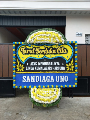 Papan Bunga Duka di Teiraplu